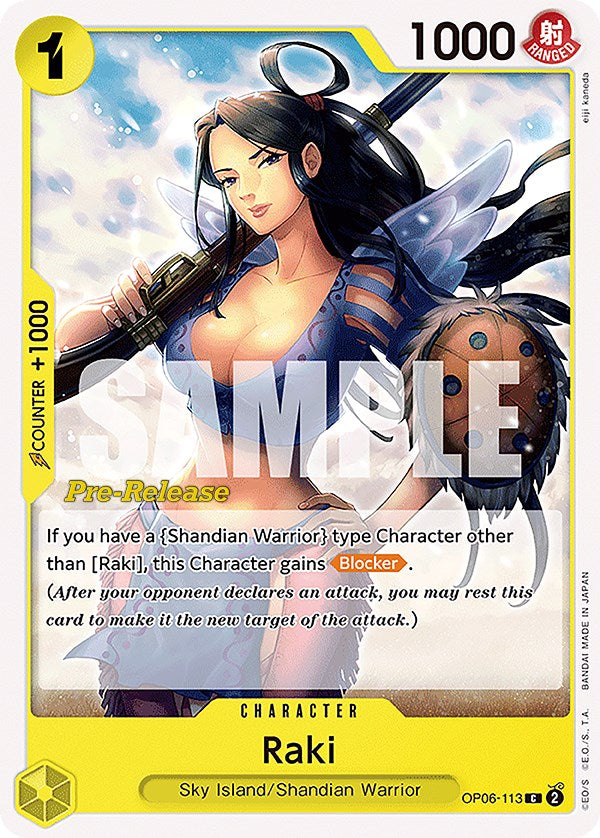 Raki [Wings of the Captain Pre-Release Cards] | Deep Dive Games St. Marys