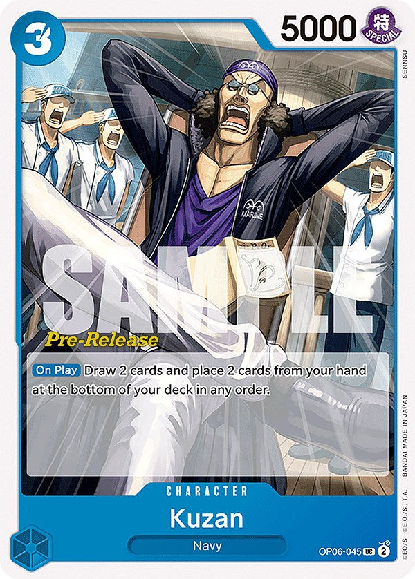 Kuzan [Wings of the Captain Pre-Release Cards] | Deep Dive Games St. Marys