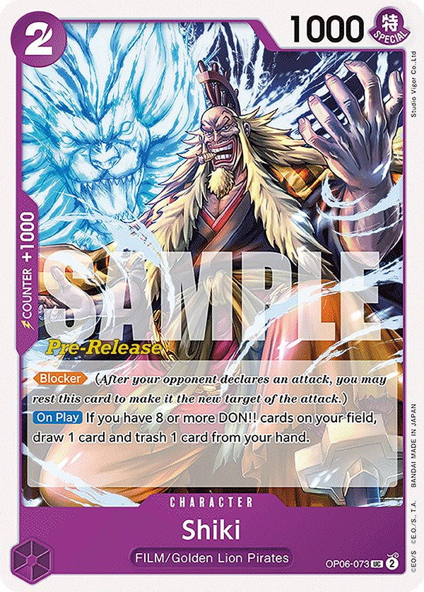 Shiki [Wings of the Captain Pre-Release Cards] | Deep Dive Games St. Marys