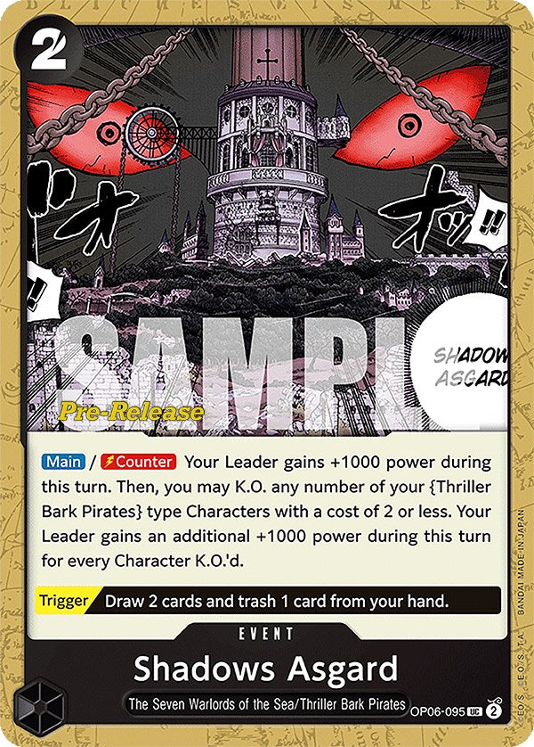 Shadows Asgard [Wings of the Captain Pre-Release Cards] | Deep Dive Games St. Marys