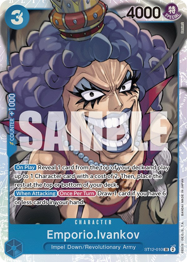 Emporio.Ivankov [Starter Deck: Zoro and Sanji] | Deep Dive Games St. Marys