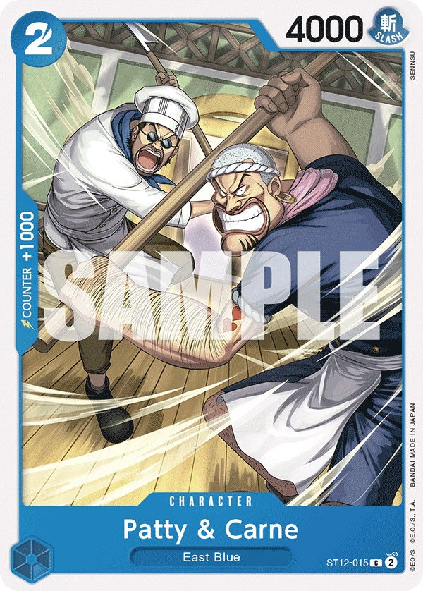 Patty & Carne [Starter Deck: Zoro and Sanji] | Deep Dive Games St. Marys