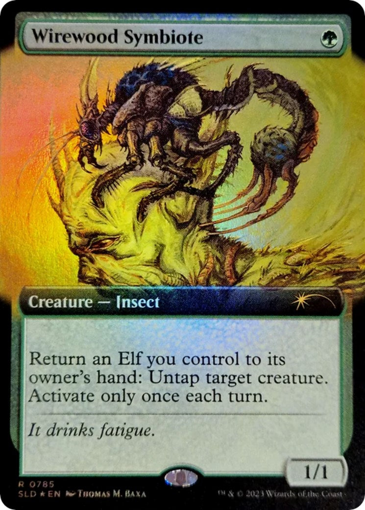 Wirewood Symbiote (Extended Art) [Secret Lair Drop Series] | Deep Dive Games St. Marys