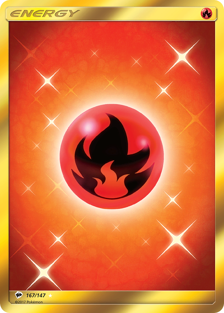 Fire Energy (167/147) [Sun & Moon: Burning Shadows] | Deep Dive Games St. Marys