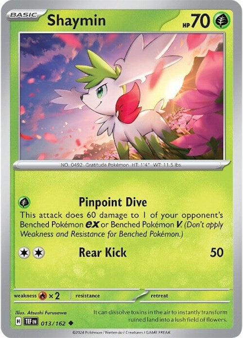 Shaymin (013/162) [Scarlet & Violet: Temporal Forces] | Deep Dive Games St. Marys