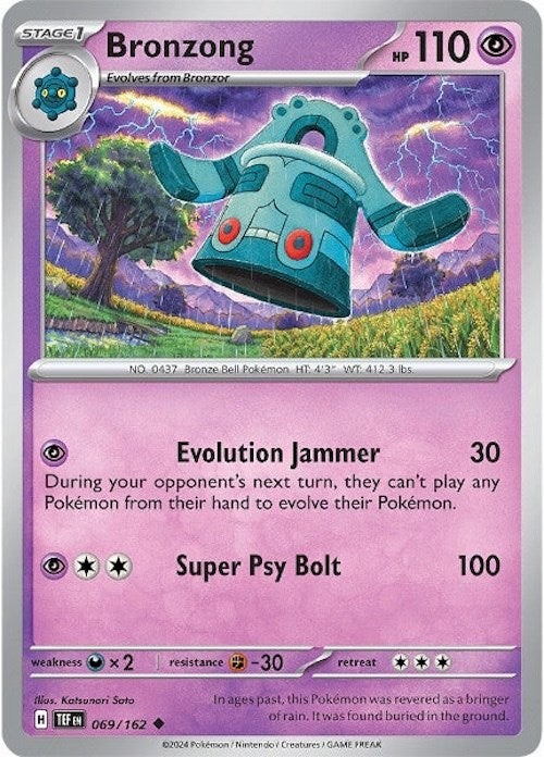 Bronzong (069/162) [Scarlet & Violet: Temporal Forces] | Deep Dive Games St. Marys