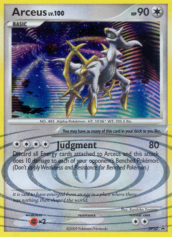 Arceus (DP50) [Diamond & Pearl: Black Star Promos] | Deep Dive Games St. Marys