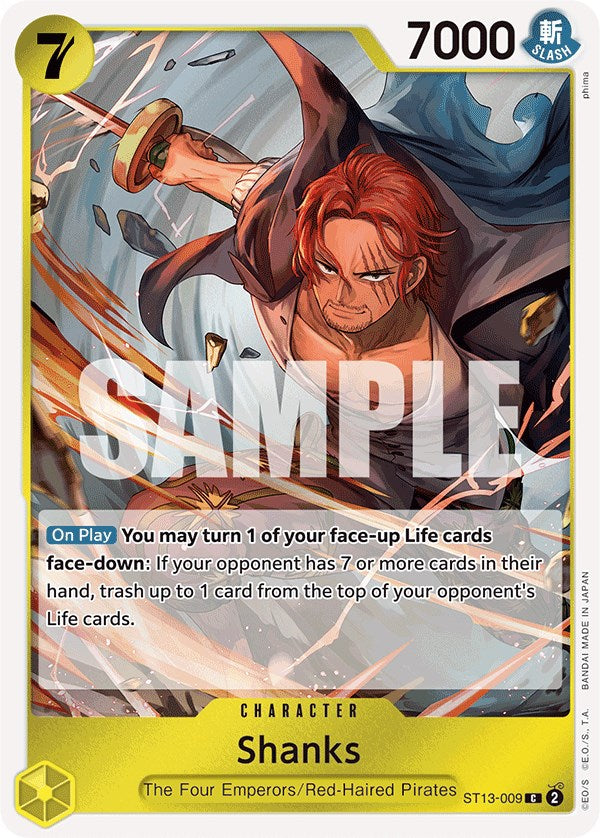 Shanks [Ultra Deck: The Three Brothers] | Deep Dive Games St. Marys