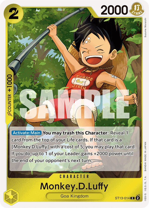 Monkey.D.Luffy [Ultra Deck: The Three Brothers] | Deep Dive Games St. Marys