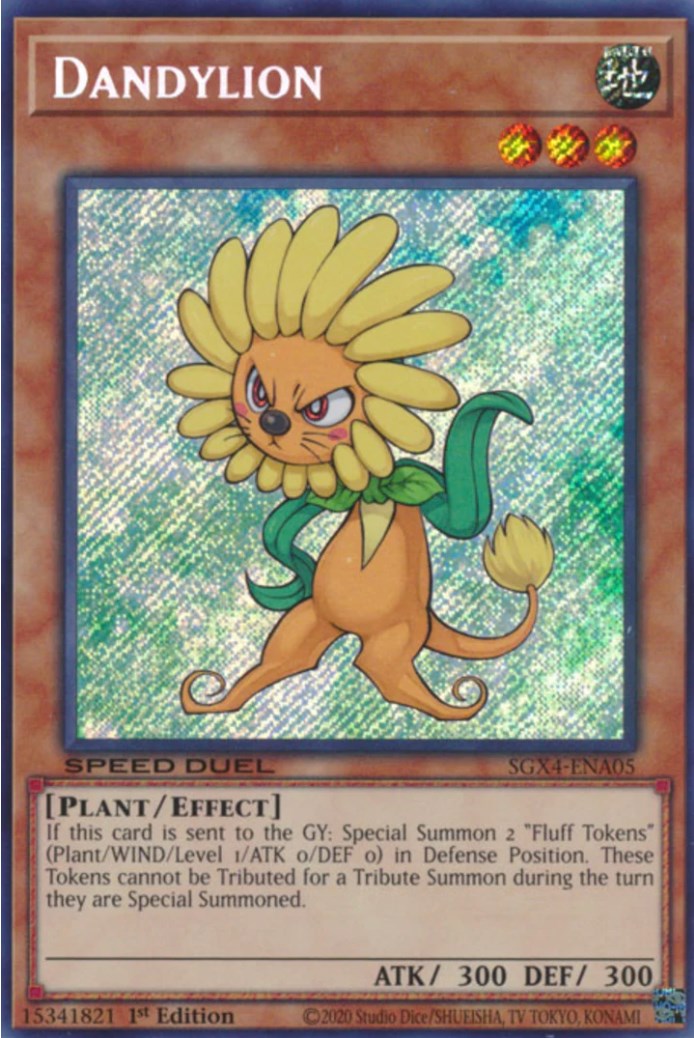 Dandylion (Secret Rare) [SGX4-ENA05] Secret Rare | Deep Dive Games St. Marys