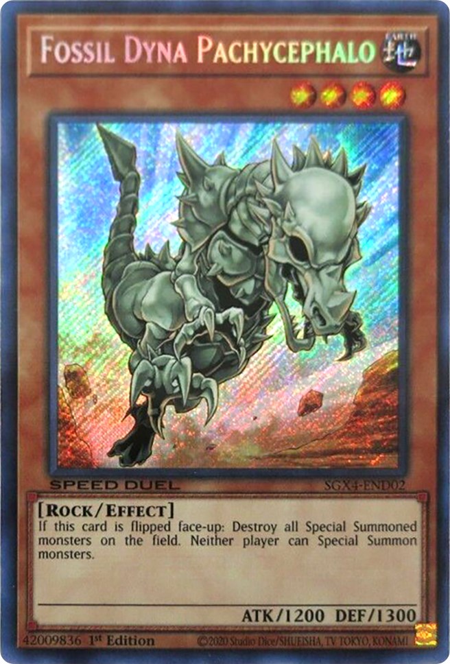 Fossil Dyna Pachycephalo (Secret Rare) [SGX4-END02] Secret Rare | Deep Dive Games St. Marys