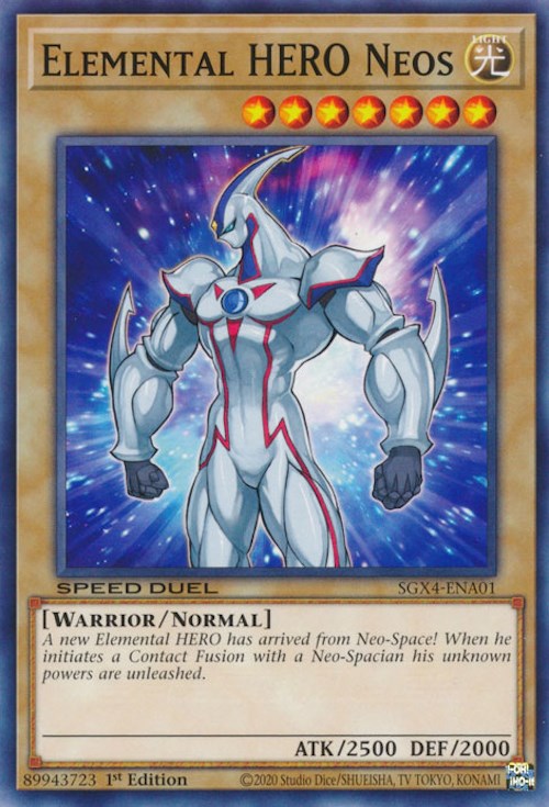Elemental HERO Neos [SGX4-ENA01] Common | Deep Dive Games St. Marys