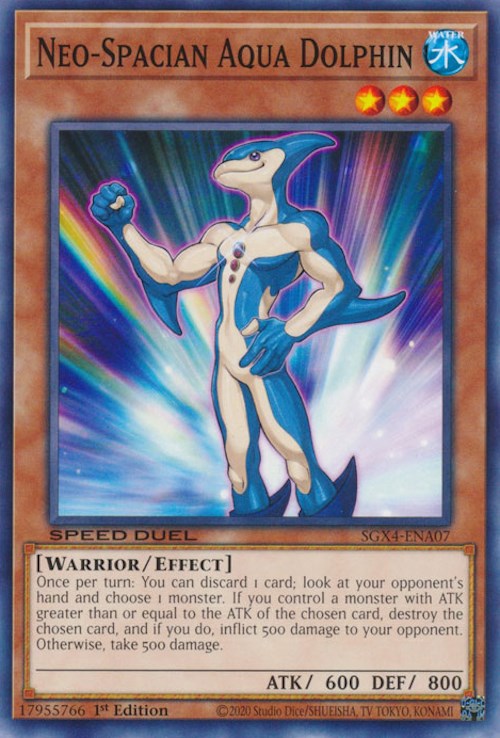 Neo-Spacian Aqua Dolphin [SGX4-ENA07] Common | Deep Dive Games St. Marys