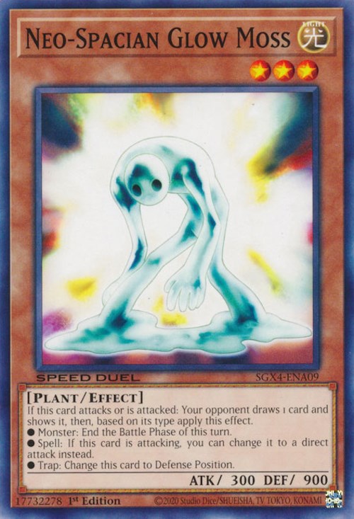Neo-Spacian Glow Moss [SGX4-ENA09] Common | Deep Dive Games St. Marys