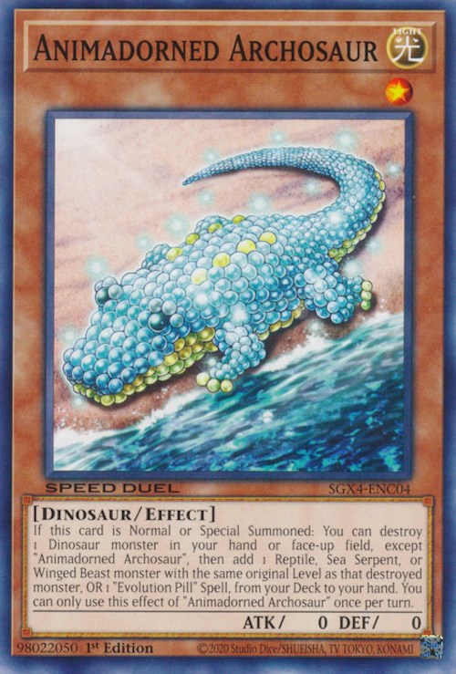 Animadorned Archosaur [SGX4-ENC04] Common | Deep Dive Games St. Marys