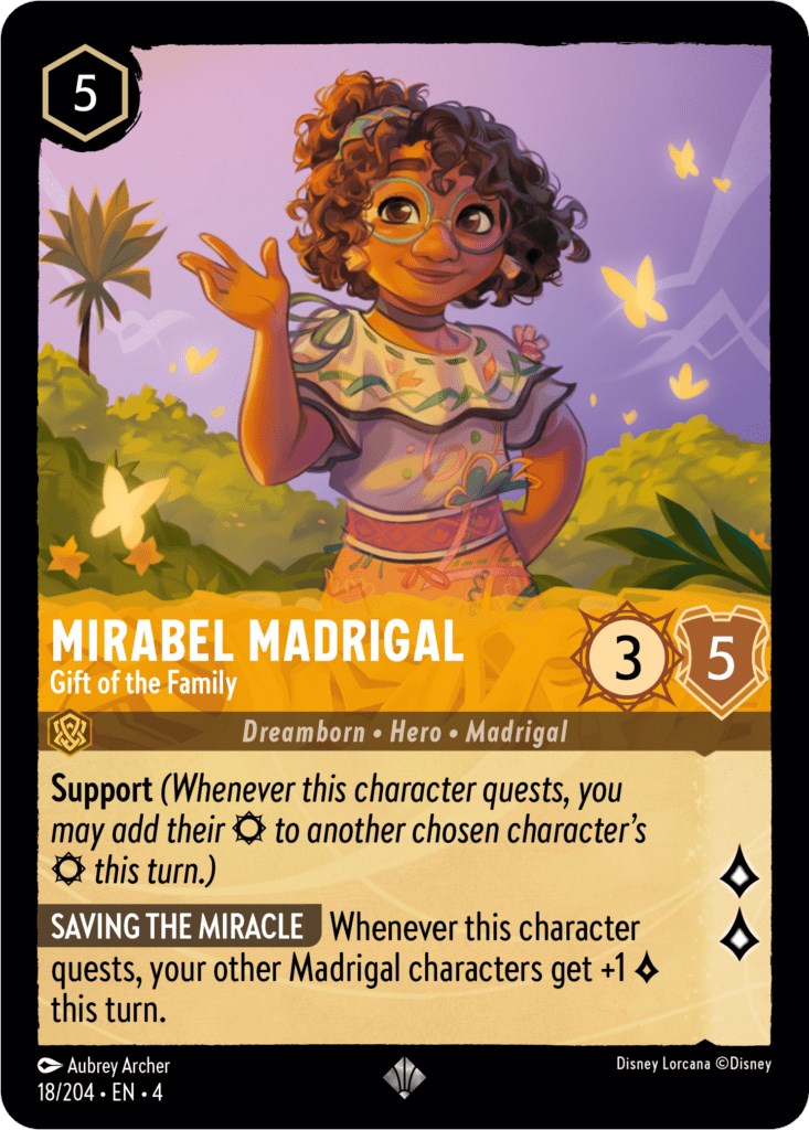Mirabel Madrigal - Gift of the Family (18/204) [Ursula's Return] | Deep Dive Games St. Marys