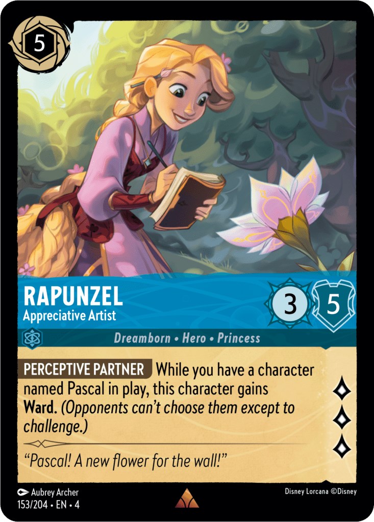Rapunzel - Appreciative Artist (153/204) [Ursula's Return] | Deep Dive Games St. Marys