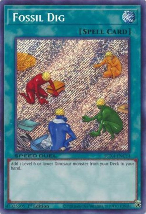 Fossil Dig (Secret Rare) [SGX4-ENC14] Secret Rare | Deep Dive Games St. Marys