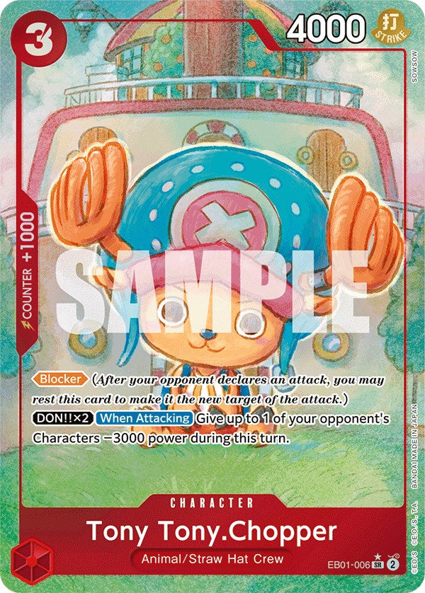 Tony Tony.Chopper (Alternate Art) [Extra Booster: Memorial Collection] | Deep Dive Games St. Marys