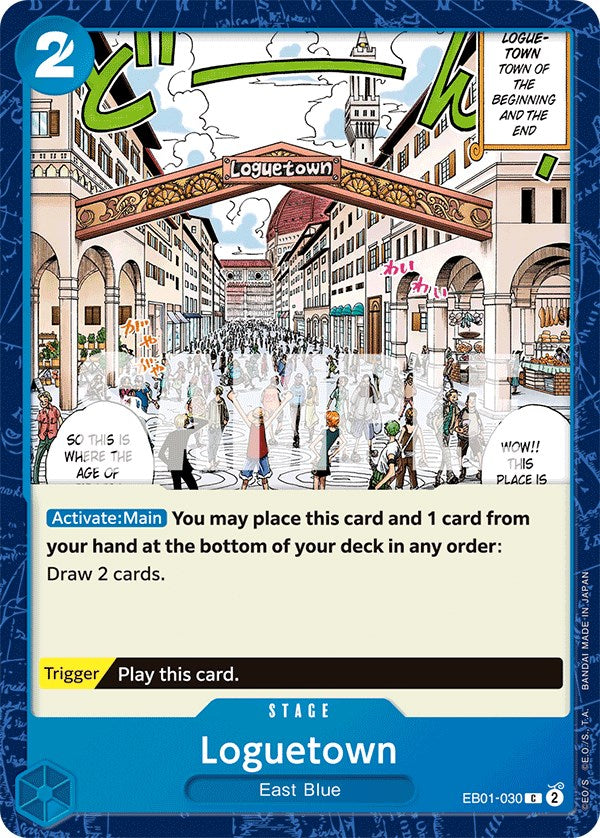 Loguetown [Extra Booster: Memorial Collection] | Deep Dive Games St. Marys