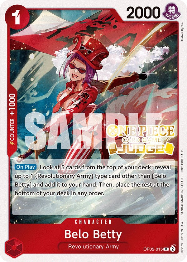 Belo Betty (Judge Pack Vol. 3) [One Piece Promotion Cards] | Deep Dive Games St. Marys