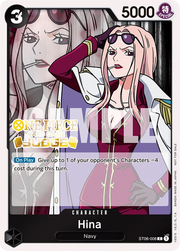 Hina (Judge Pack Vol. 3) [One Piece Promotion Cards] | Deep Dive Games St. Marys