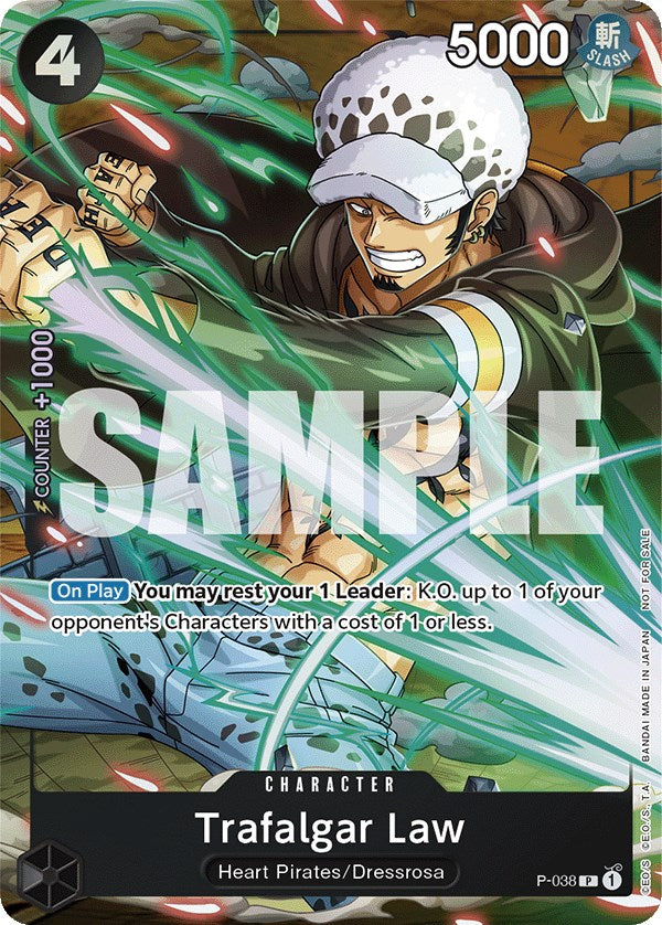 Trafalgar Law (Event Pack Vol. 4) [One Piece Promotion Cards] | Deep Dive Games St. Marys