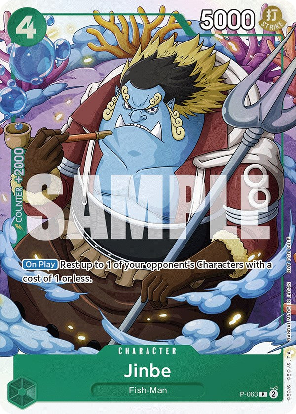 Jinbe (Event Pack Vol. 4) [One Piece Promotion Cards] | Deep Dive Games St. Marys