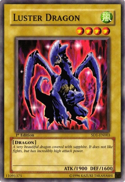 Luster Dragon [SD1-EN003] Common | Deep Dive Games St. Marys