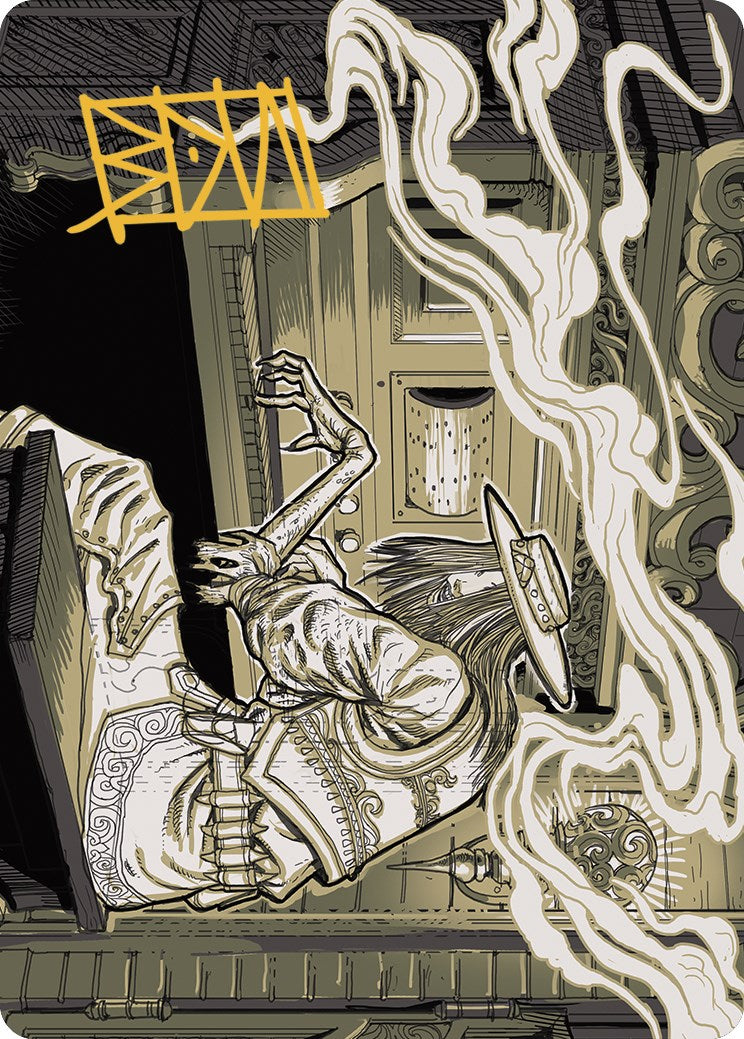 Vanishing Verse Art Card (Gold-Stamped Signature) [Outlaws of Thunder Junction Art Series] | Deep Dive Games St. Marys
