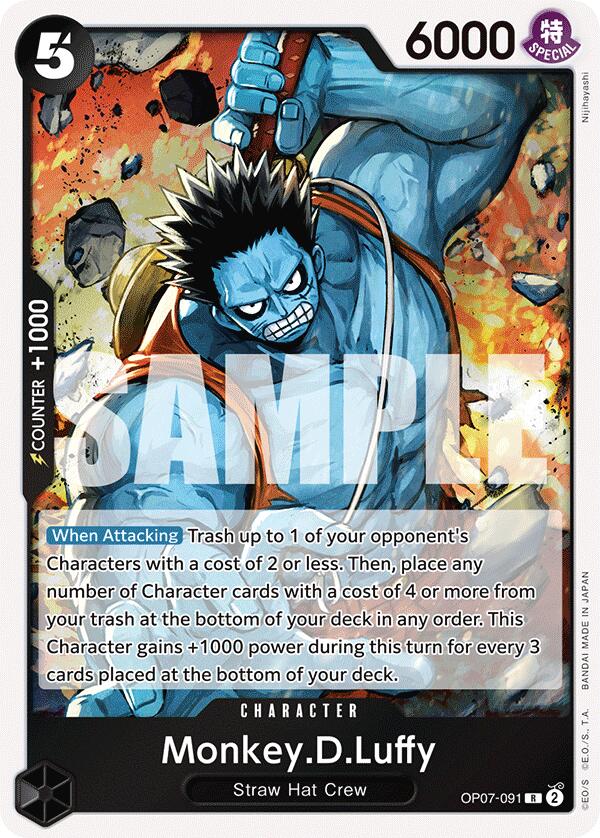 Monkey.D.Luffy (091) [500 Years in the Future] | Deep Dive Games St. Marys