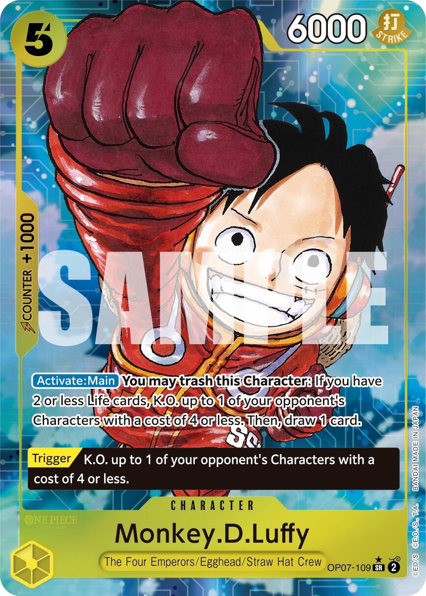 Monkey.D.Luffy (109) (Parallel) [500 Years in the Future] | Deep Dive Games St. Marys