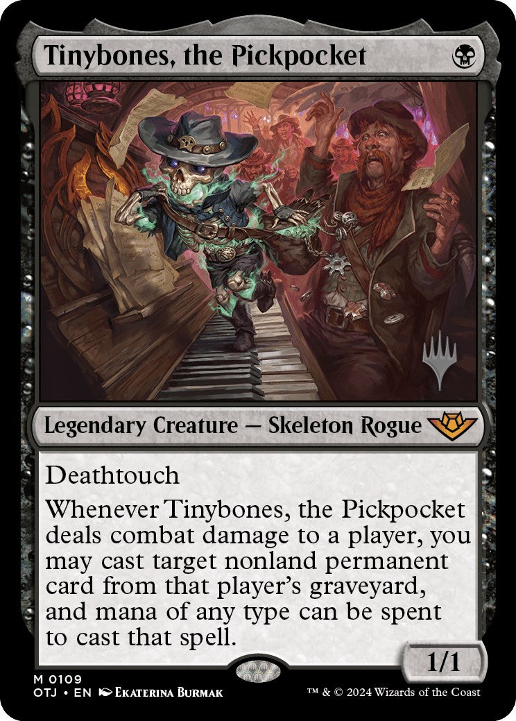 Tinybones, the Pickpocket (Promo Pack) [Outlaws of Thunder Junction Promos] | Deep Dive Games St. Marys