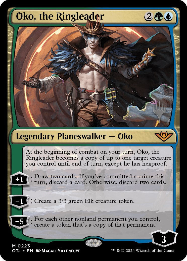 Oko, the Ringleader (Promo Pack) [Outlaws of Thunder Junction Promos] | Deep Dive Games St. Marys