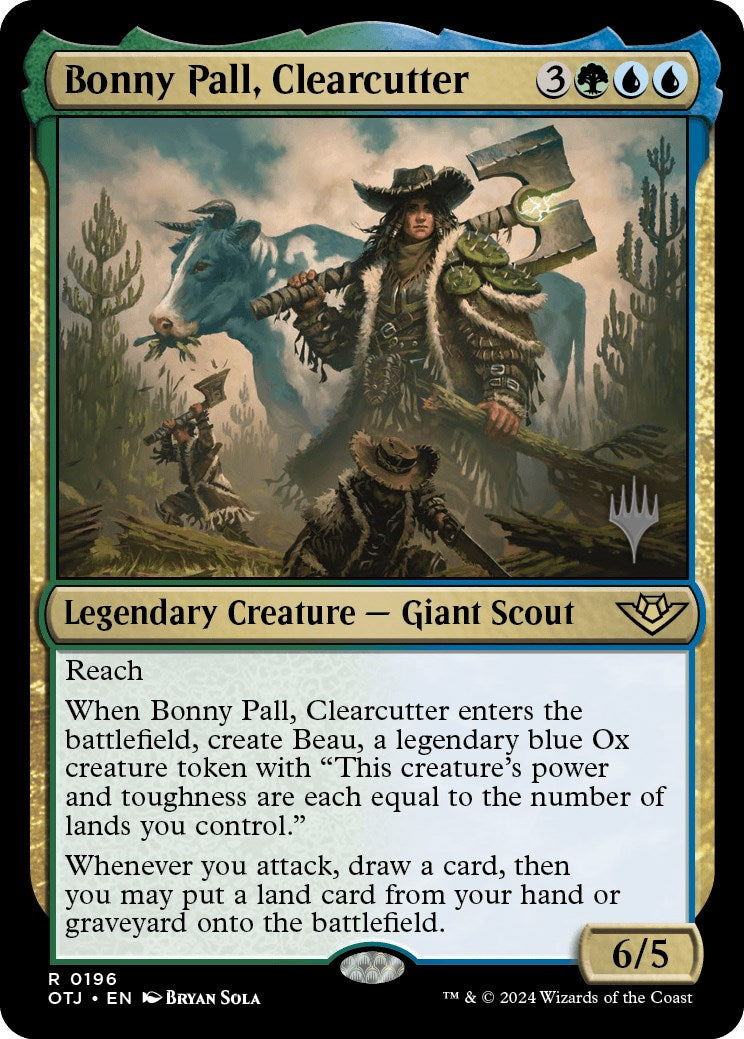 Bonny Pall, Clearcutter (Promo Pack) [Outlaws of Thunder Junction Promos] | Deep Dive Games St. Marys