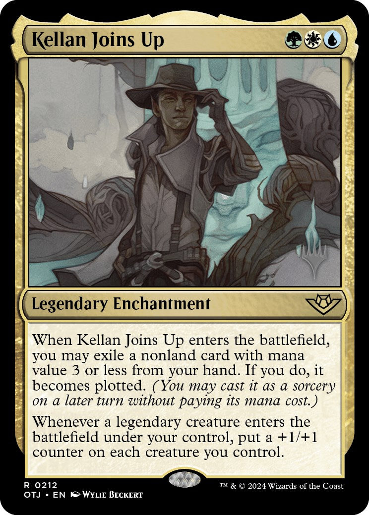 Kellan Joins Up (Promo Pack) [Outlaws of Thunder Junction Promos] | Deep Dive Games St. Marys