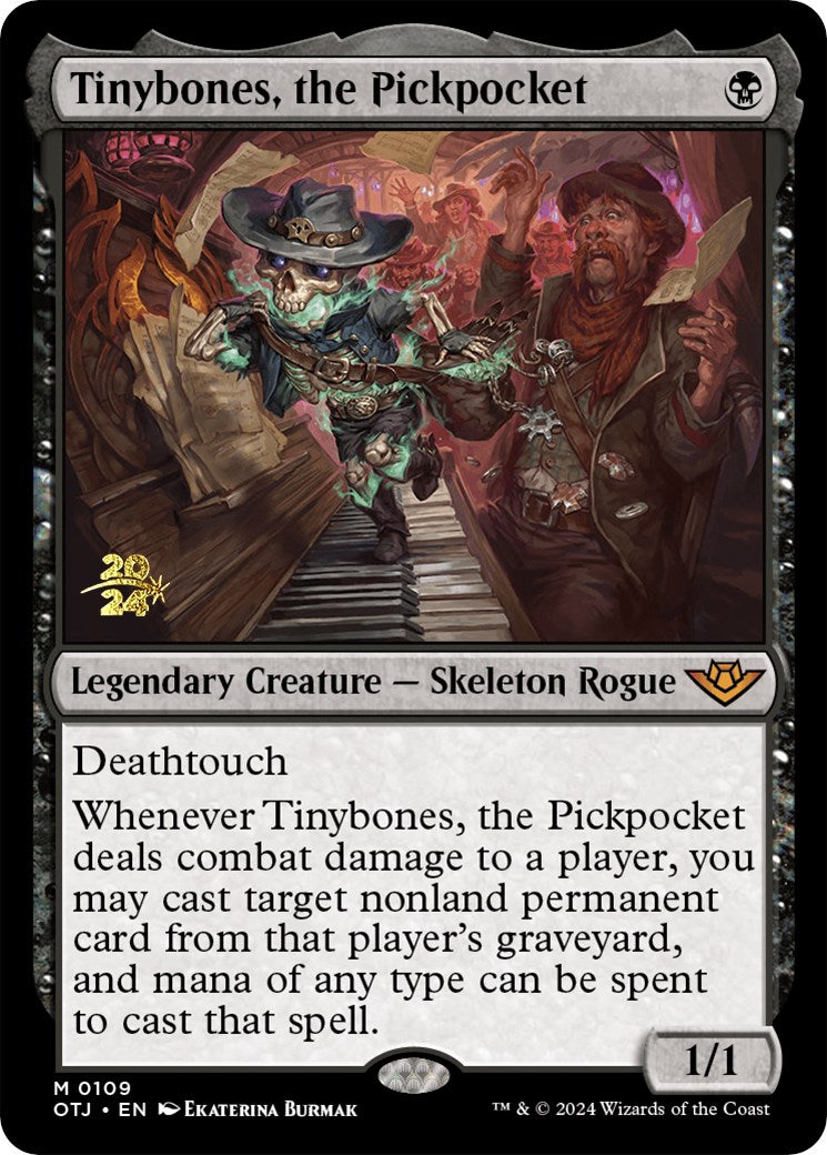 Tinybones, the Pickpocket [Outlaws of Thunder Junction Prerelease Promos] | Deep Dive Games St. Marys