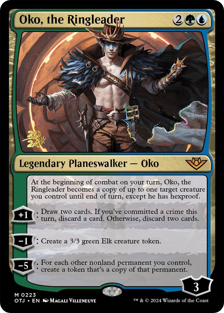 Oko, the Ringleader [Outlaws of Thunder Junction Prerelease Promos] | Deep Dive Games St. Marys