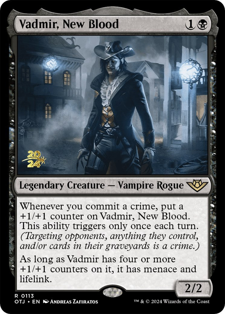 Vadmir, New Blood [Outlaws of Thunder Junction Prerelease Promos] | Deep Dive Games St. Marys