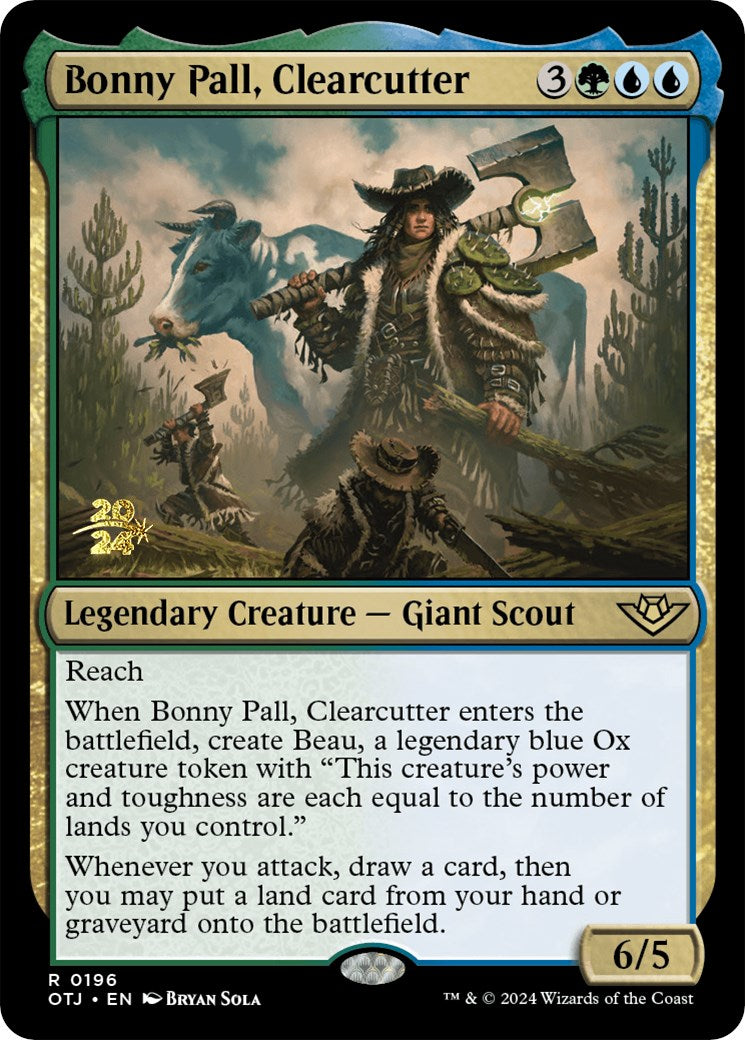 Bonny Pall, Clearcutter [Outlaws of Thunder Junction Prerelease Promos] | Deep Dive Games St. Marys