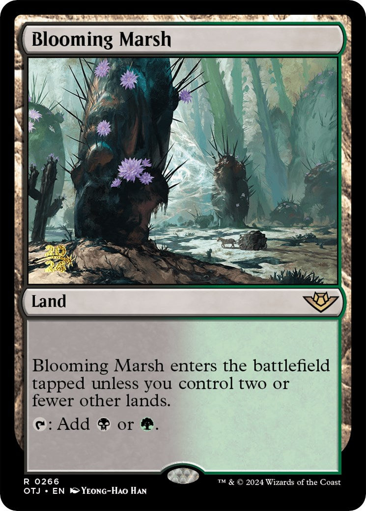 Blooming Marsh (OTJ) [Outlaws of Thunder Junction Prerelease Promos] | Deep Dive Games St. Marys