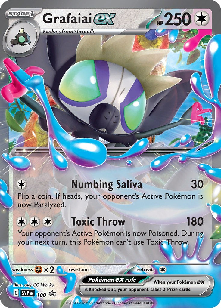 Grafaiai ex (100) [Scarlet & Violet: Black Star Promos] | Deep Dive Games St. Marys