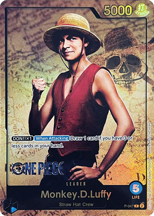 Monkey.D.Luffy (P-047) [Live Action Edition] | Deep Dive Games St. Marys