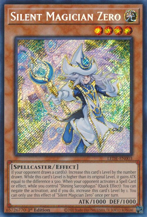 Silent Magician Zero [LEDE-EN003] Secret Rare | Deep Dive Games St. Marys