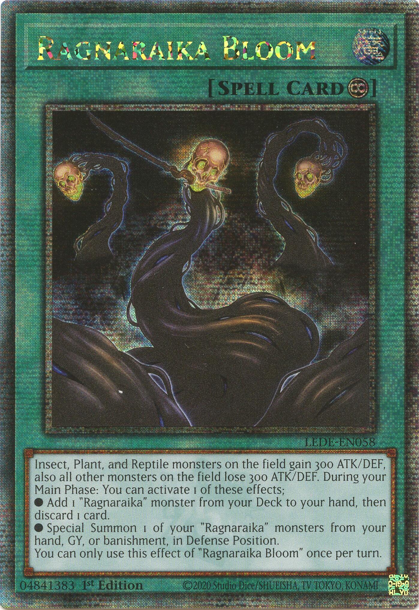 Ragnaraika Bloom (Quarter Century Secret Rare) [LEDE-EN058] Quarter Century Secret Rare | Deep Dive Games St. Marys