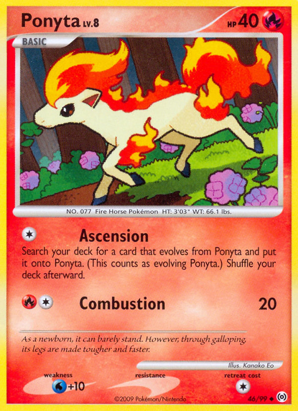 Ponyta (46/99) [Platinum: Arceus] | Deep Dive Games St. Marys