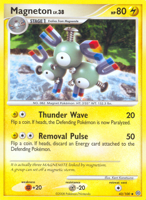 Magneton (43/100) [Diamond & Pearl: Stormfront] | Deep Dive Games St. Marys