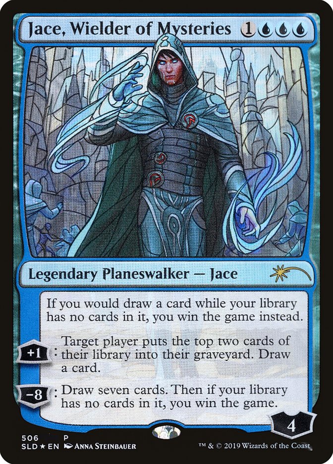 Jace, Wielder of Mysteries (Stained Glass) [Secret Lair Drop Promos] | Deep Dive Games St. Marys