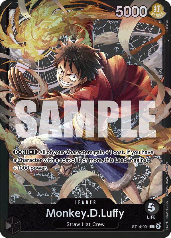 Monkey.D.Luffy (001) [Starter Deck: 3D2Y] | Deep Dive Games St. Marys