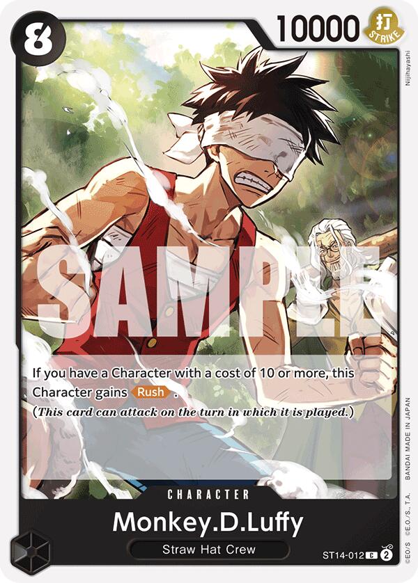 Monkey.D.Luffy (012) [Starter Deck: 3D2Y] | Deep Dive Games St. Marys